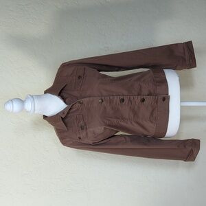 Tommy Bahama Stretch Cotton Cropped Utility Jacket Size Small